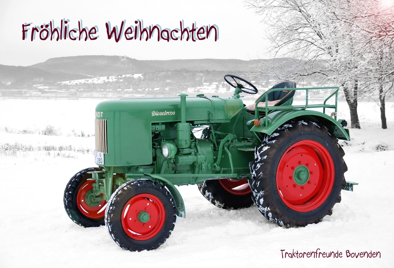 Weihnachten Traktorenfreunde